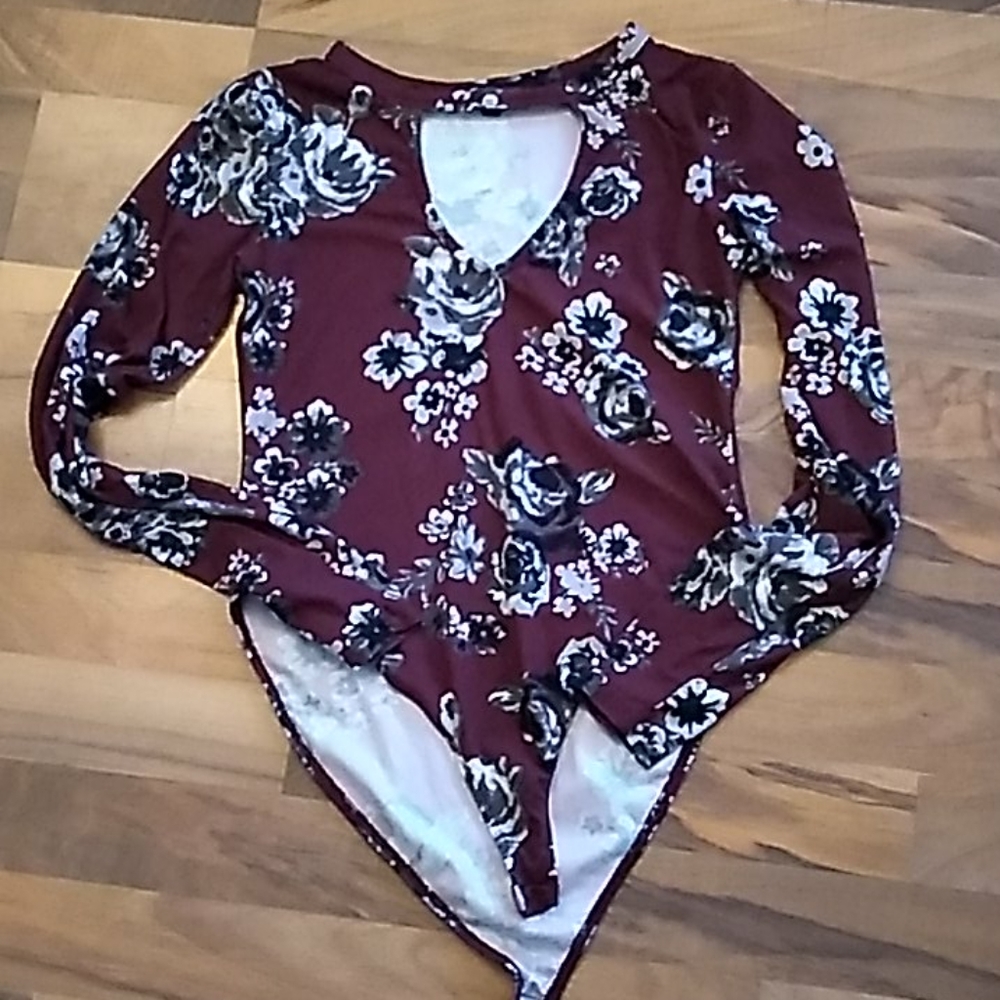 Floral bodysuit